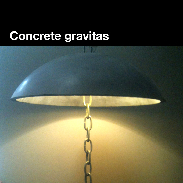 Concrete Pendant LED